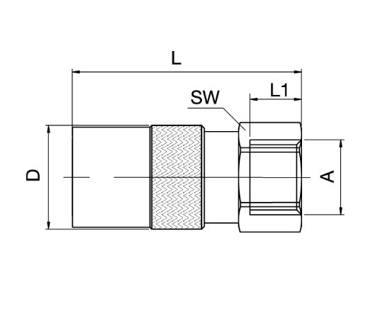 Mould-Shop. Coupling Female Thread